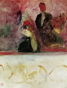 The Box at the Mascaron Dore, 1893 (oil on canvas) The Box at the Mascaron Dore, 1893 (oil on canvas)
