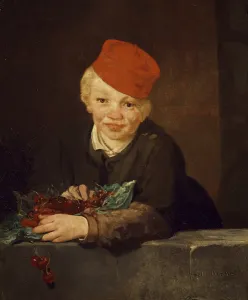 The Boy with the Cherries, 1859 (oil on canvas) The Boy with the Cherries, 1859 (oil on canvas)