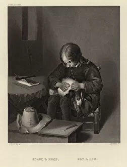 Boy and Dog (engraving)