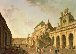 The Boyars Ground in the Moscow Kremlin, 1801 (oil on canvas) The Boyars Ground in the Moscow Kremlin, 1801 (oil on canvas)