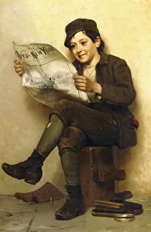 Legs Crossed At Knee Gallery: The Boys New York, 1886 (oil on canvas)