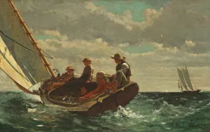 Breezing Up (A Fair Wind) 1873-76 (oil on canvas) Breezing Up (A Fair Wind) 1873-76 (oil on canvas)
