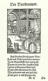 Kegs Gallery: The Brewer (engraving)