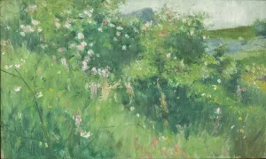 Briar-Rose Bushes Flowering on the Isle of Tjorn (oil on panel) Briar-Rose Bushes Flowering on the Isle of Tjorn (oil on panel)