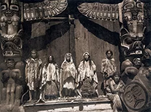 Poles Gallery: A Bridal Group, 1914, photogravure by John Andrew & Son (photogravure)