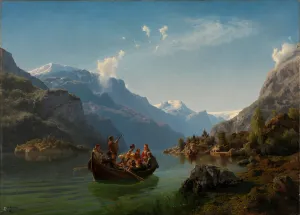 Bridal Procession on the Hardanger, 1848 (oil on canvas) Bridal Procession on the Hardanger, 1848 (oil on canvas)