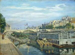 The Bridge of Louis Philippe, 1875 (oil on canvas) The Bridge of Louis Philippe, 1875 (oil on canvas)