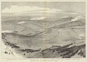 The Brighton Review, the Battle-Field viewed from a Balloon (engraving) The Brighton Review, the Battle-Field viewed from a Balloon (engraving)