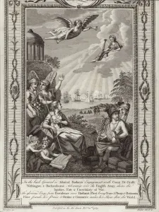British Admiral George Rodney's victory over the French fleet commanded by the Comte British Admiral George Rodney's victory over the French fleet commanded by the Comte
