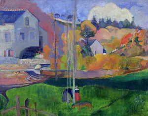Brittany Landscape: the David Mill, 1894 (oil on canvas) Brittany Landscape: the David Mill, 1894 (oil on canvas)