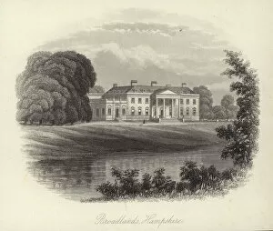 Broadlands Hampshire (engraving)