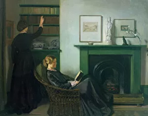 Rothenstein William 1872 1945 Gallery: The Browning Readers, 1900 (oil on canvas)