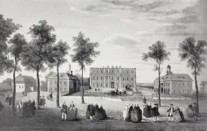 Buckingham House, 1750 (litho) Buckingham House, 1750 (litho)