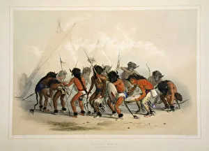 Buffalo Dance, from Catlin's North American Indian Portfolio Buffalo Dance, from Catlin's North American Indian Portfolio