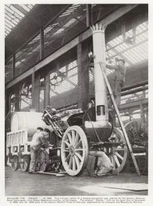 Building a full-size replica of Stephenson's Rocket for the Science Museum, London Building a full-size replica of Stephenson's Rocket for the Science Museum, London