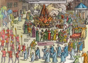 The Burning of the Remains of Martin Bucer (1491-1551) and Paul Fagius (1504-49) The Burning of the Remains of Martin Bucer (1491-1551) and Paul Fagius (1504-49)