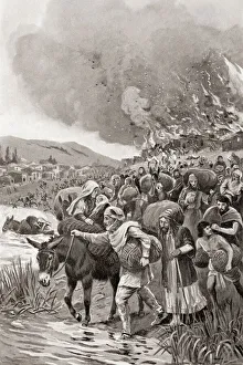 The burning of Sardis during the Ionian Revolt of 498 BC The burning of Sardis during the Ionian Revolt of 498 BC