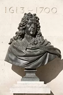 Palace of Versailles Collection: Bust of Andre Le Notre (1613-1700), gardener of the king, author of the park of the Palace of