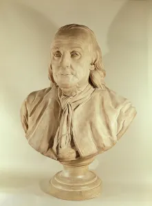 Bust of Benjamin Franklin (marble) Bust of Benjamin Franklin (marble)