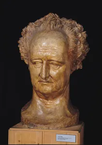Bust of Johann Wolfgang von Goethe (1749-1832), 1831 (plaster) Bust of Johann Wolfgang von Goethe (1749-1832), 1831 (plaster)
