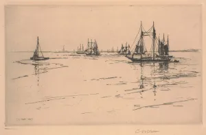Buttermilk Channel, 1889 (etching) Buttermilk Channel, 1889 (etching)