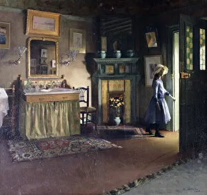 Cabinet de Toilette de Jacques Emile Blanch, 1888 (oil on canvas painted)