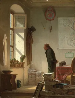 The Cactus Lover; Der Kaktusliebhaber, c.1860 (oil on panel) The Cactus Lover; Der Kaktusliebhaber, c.1860 (oil on panel)