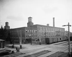 Cadillac Motor Car Company, Detroit, 1900-10 (b/w photo) Cadillac Motor Car Company, Detroit, 1900-10 (b/w photo)