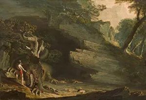 Cadmus and the Dragon, 1813 (oil on canvas)
