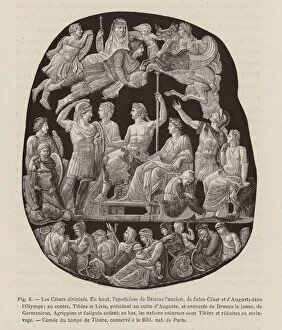 The Caesars deified (engraving)