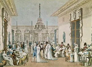 The Cafe Frascati in 1807 (coloured engraving) (see also 177420) The Cafe Frascati in 1807 (coloured engraving) (see also 177420)