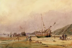 Calais Sands, 1831 (w/c and bodycolour on paper) Calais Sands, 1831 (w/c and bodycolour on paper)