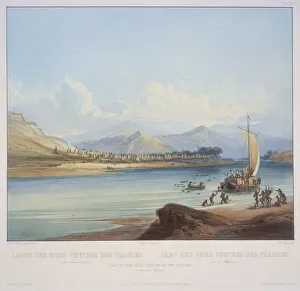 Camp of the Gros Ventres of the Prairies on the Upper Missouri Camp of the Gros Ventres of the Prairies on the Upper Missouri