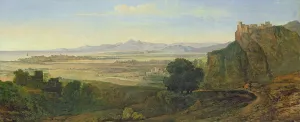 Campagna Landscape (oil on paper laid down on canvas) Campagna Landscape (oil on paper laid down on canvas)