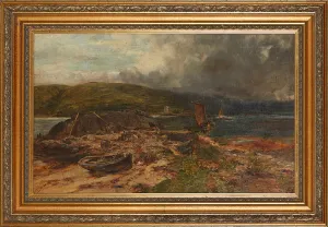 The Camping Ground ( oil on canvas laid on board) The Camping Ground ( oil on canvas laid on board)