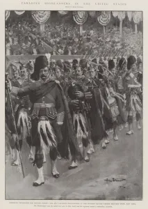 Canadian Highlanders in the United States (litho) Canadian Highlanders in the United States (litho)