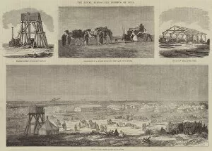 The Canal across the Isthmus of Suez (engraving)