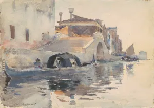 Canal Scene, Ponte Panada, Fondamenta Nuove, Venice, c.1880-82 (w/c over pencil on paper) Canal Scene, Ponte Panada, Fondamenta Nuove, Venice, c.1880-82 (w/c over pencil on paper)