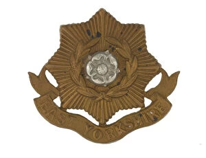 East Yorkshire Gallery: Cap badge, c.1898 (metal)