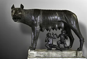 The 'Capitoline Wolf', IV century BC (bronze) The 'Capitoline Wolf', IV century BC (bronze)