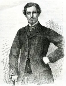 Captain Grant, published in The Illustrated London News, 1863 (engraving) Captain Grant, published in The Illustrated London News, 1863 (engraving)