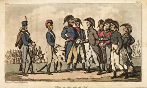 Captain Johnny Newcome on duty as Aide de Camp to the Duke of Wellington during the Peninsula Campaign Captain Johnny Newcome on duty as Aide de Camp to the Duke of Wellington during the Peninsula Campaign