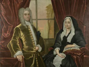 Captain and Mrs. Johannes Schuyler, c.1725-35 (oil on canvas) Captain and Mrs. Johannes Schuyler, c.1725-35 (oil on canvas)