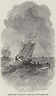Buoys Gallery: Captain Peacocks Refuge Buoy-Beacon (engraving)
