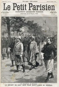 The captivity of the Almamy Samory Toure (or Samori Toure The captivity of the Almamy Samory Toure (or Samori Toure