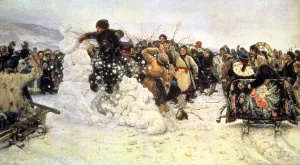 The Capture of the Snow Fortress, 1891 (oil on canvas) The Capture of the Snow Fortress, 1891 (oil on canvas)
