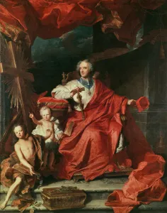 Cardinal de Bouillon (1643-1715) Opening the Holy Door, 1708 (oil on canvas) Cardinal de Bouillon (1643-1715) Opening the Holy Door, 1708 (oil on canvas)