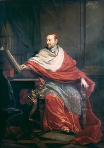 Cardinal Pierre de Berulle (1575-1629) (oil on canvas) Cardinal Pierre de Berulle (1575-1629) (oil on canvas)