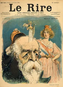 Caricature of Henri Brisson, from the front cover of Le Rire, 5th November 1898 Caricature of Henri Brisson, from the front cover of Le Rire, 5th November 1898