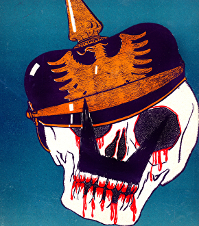 Caricature of Kaiser Wilhelm, 13 April, 1916 (colour litho) Caricature of Kaiser Wilhelm, 13 April, 1916 (colour litho)